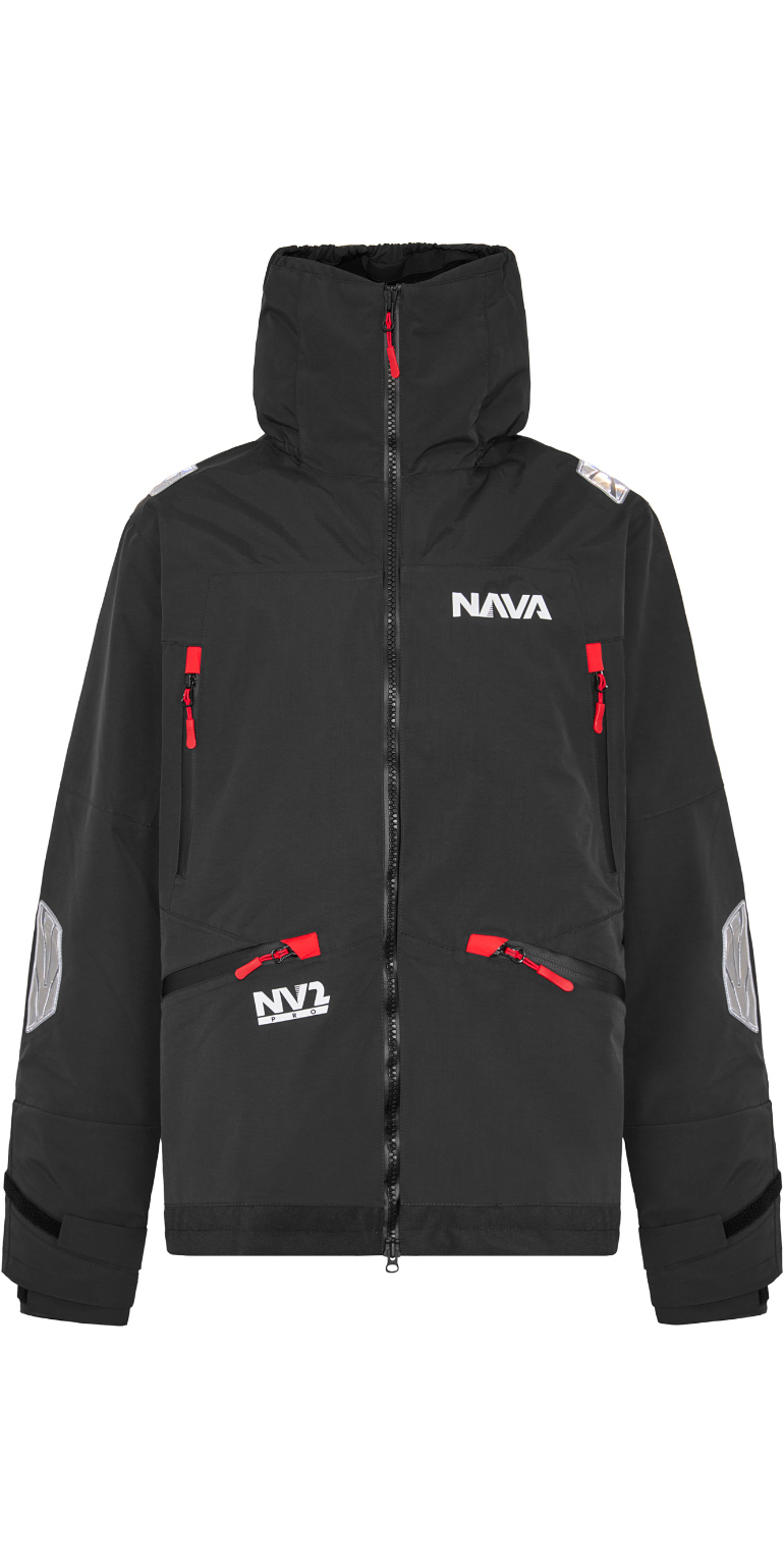 2025 Nava Performance Mens NV2 Pro Jacket NAVANV2PJ01 - Black